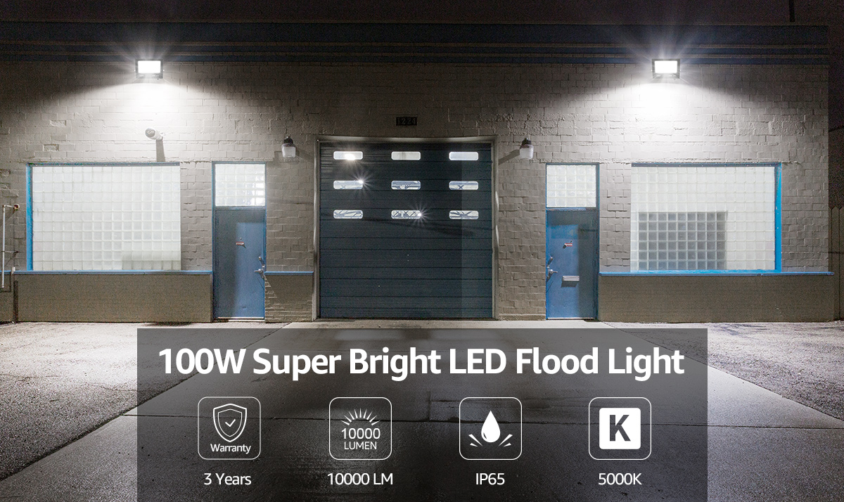 100w led flood light