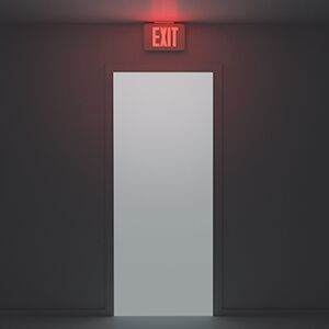 bright led exit sign