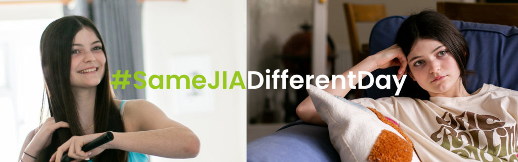 JIA Awareness Banner #SameJIADifferentDay