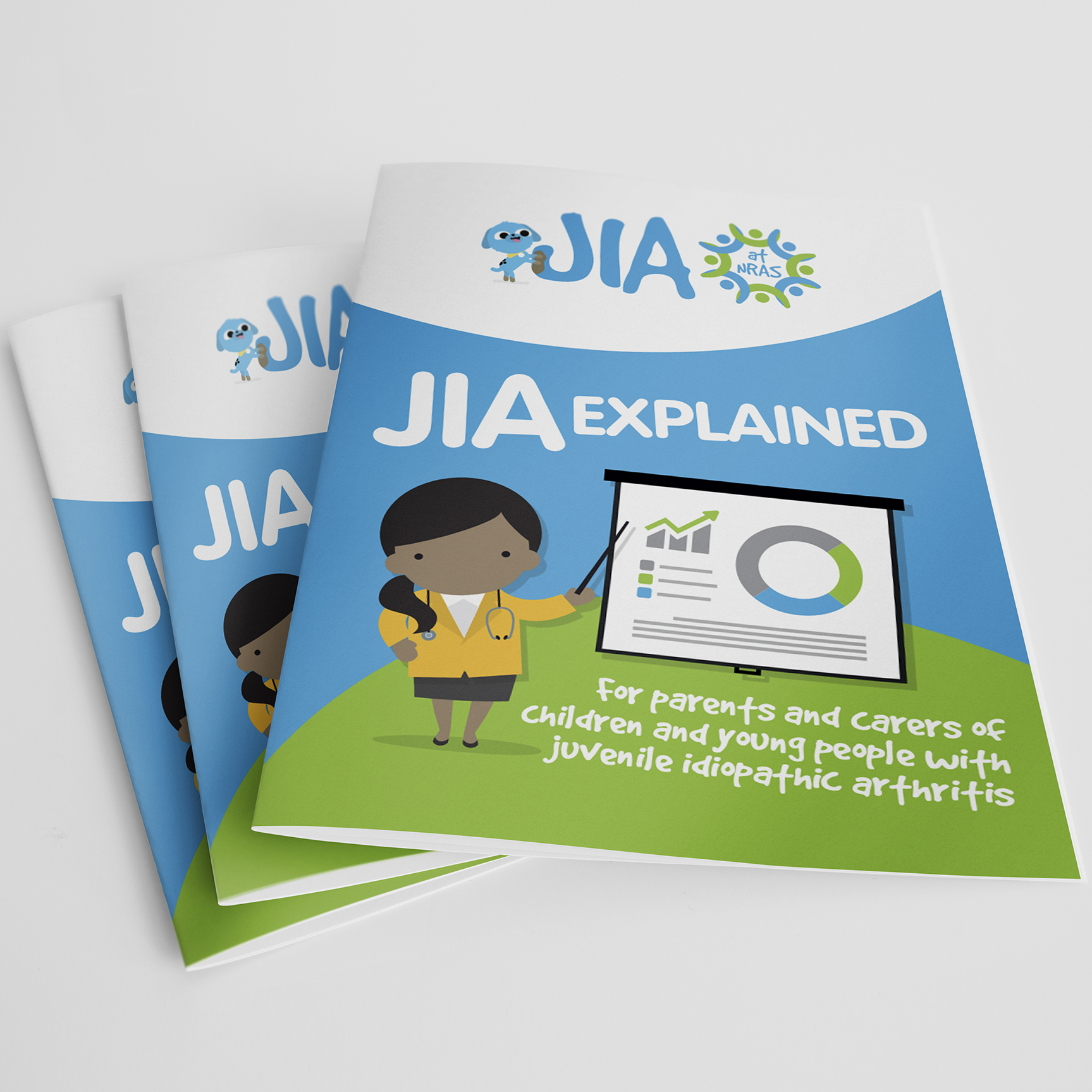 a month provides 24 families and schools each year with vital resources to support a young person living with JIA