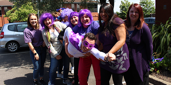 WearPurpleforJIA wristbands